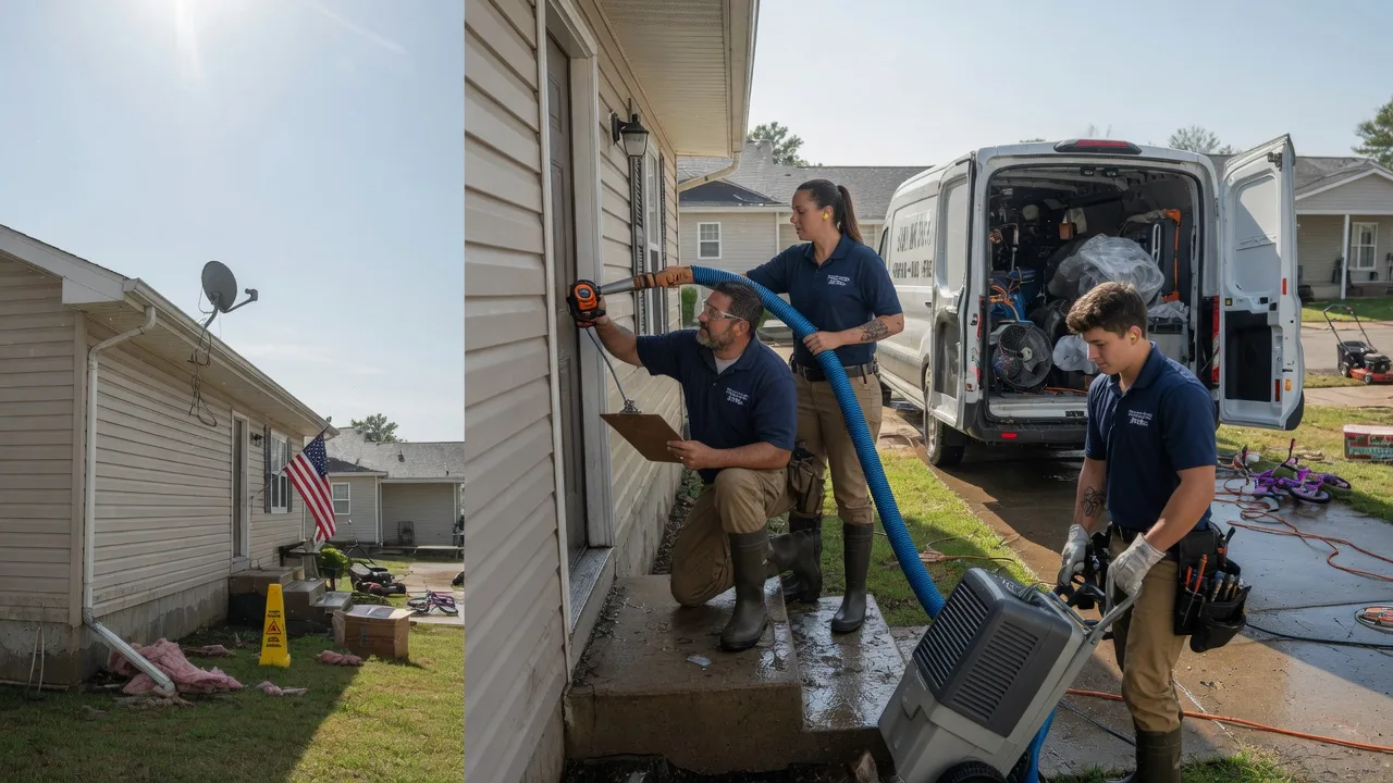 Ceiling Water Damage Restoration in Ironton, MO near me